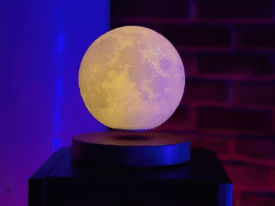Mooniq - Magnetic Floating Levitating Moon Lamp Touch Control