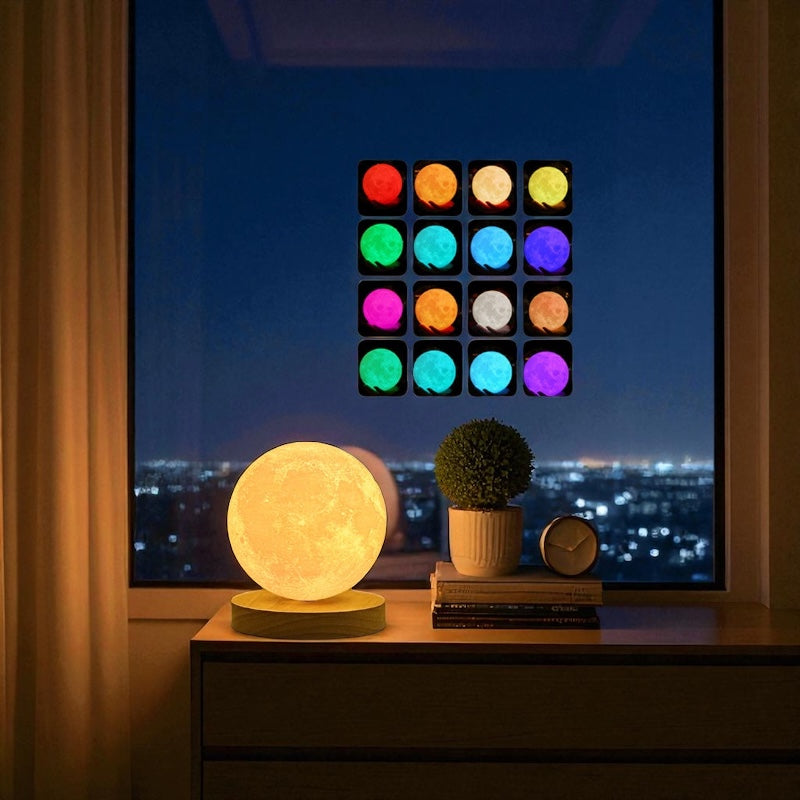 Mooniq - Magnetic Floating Levitating Moon Lamp Touch Control